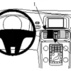 Volvo V40 13-15, Centrerad