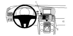 Volvo V40 13-15, Centrerad