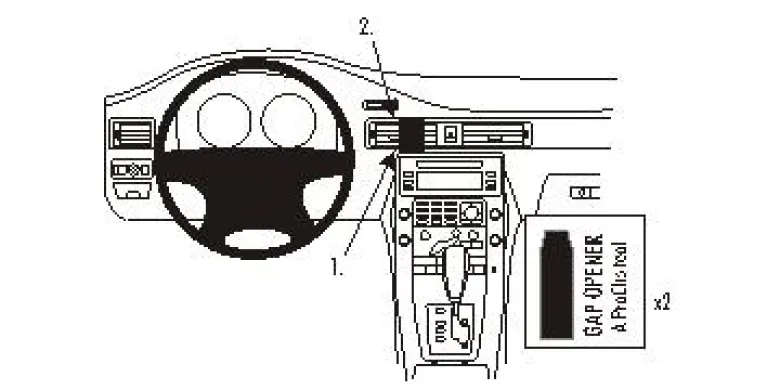 Volvo V70/S80/XC70 08-11, Center