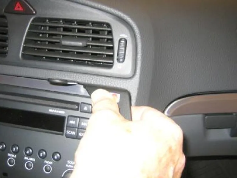 Volvo V70 05-08, Vinklad Hög, Träpanel
