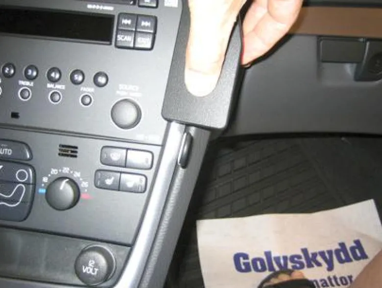 Volvo V70 05-08, Vinklad Hög, Träpanel
