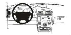 Volvo V70 00-08, Vänster
