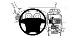 Volvo XC60 09-15, Centrerad