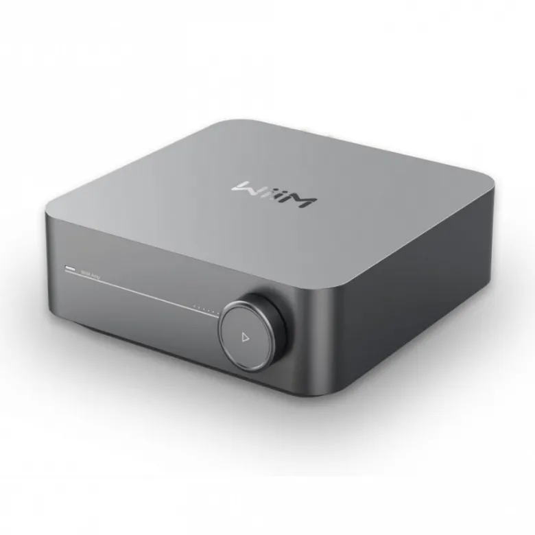 Wiim Amp Pro med Klipsch RSM-650, utomhuspaket i vitt