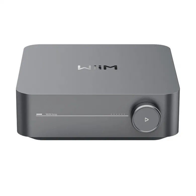 Wiim Amp Pro med Klipsch RSM-650, utomhuspaket i vitt