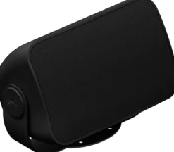 Wiim Amp Pro & svarta utomhushögtalare från Sonos och Sonance, par
