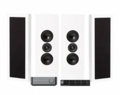 WiiM Amp, SC4B & 2 par mattvita DLS Flatbox XL