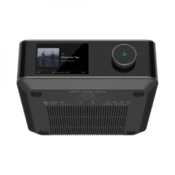 Wiim Amp Ultra streamingförstärkare med HDMI ARC & Chromecast, mörkgrå