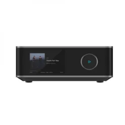 Wiim Amp Ultra streamingförstärkare med HDMI ARC & Chromecast, mörkgrå