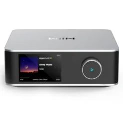 Wiim Amp Ultra streamingförstärkare med HDMI ARC & Chromecast, silver