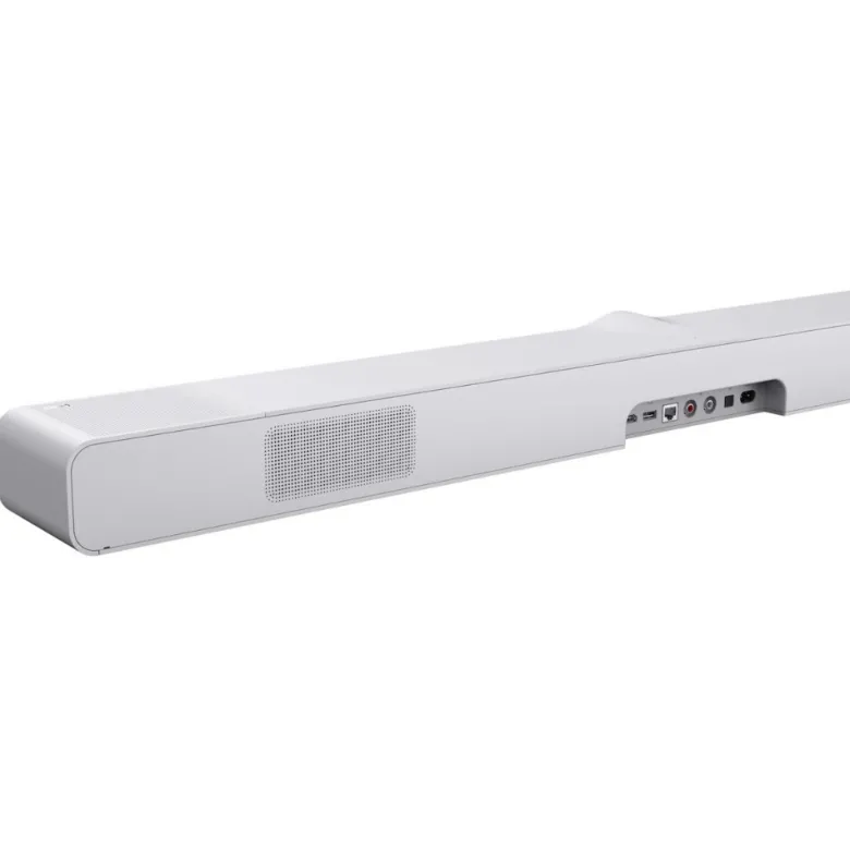 WiiM Bar smart soundbar med skärm, mattvit