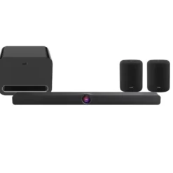 WiiM Bar surroundpaket med WiiM Sub Pro och Sound Lite, svart