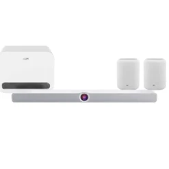 WiiM Bar surroundpaket med WiiM Sub Pro och Sound Lite, vit