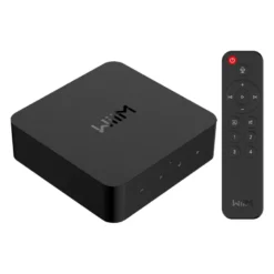WiiM Pro med WiiM Voice Remote fjärrkontroll