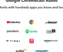 WiiM Pro, trådlös nätverksstreamer med Tidal Connect, Chromecast & AirPlay 2