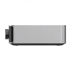 WiiM Ultra nätverksspelare med HDMI ARC, pekskärm & Chromecast, silver