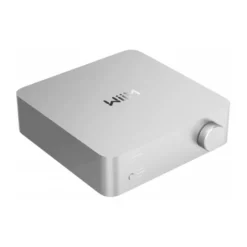 WiiM Vibelink Amp stereoförstärkare med DAC, Silver