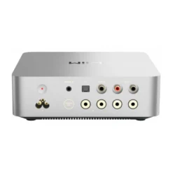 WiiM Vibelink Amp stereoförstärkare med DAC, Silver