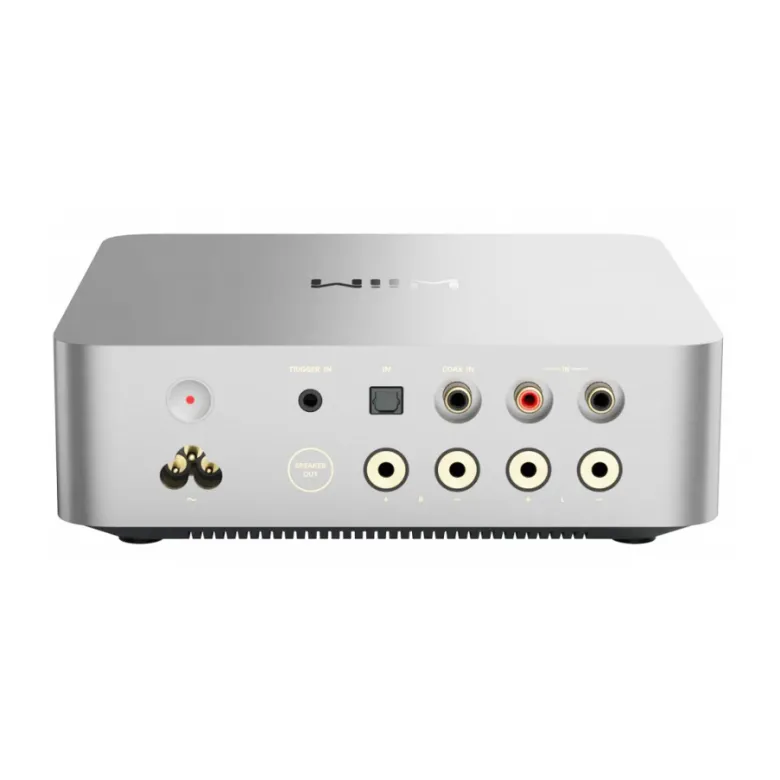 WiiM Vibelink Amp stereoförstärkare med DAC, Silver