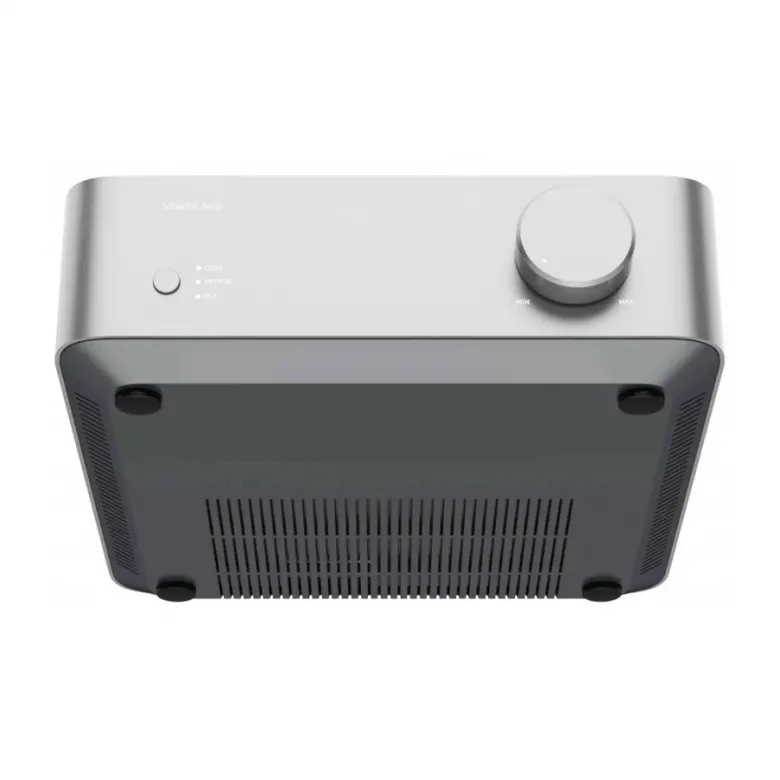WiiM Vibelink Amp stereoförstärkare med DAC, Silver