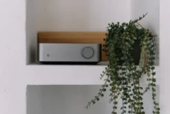 WiiM Vibelink Amp stereoförstärkare med DAC, Space Gray