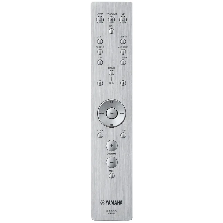 Yamaha A-S2200 förstärkare med retrodesign, silver