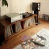 Yamaha A-S2200 förstärkare med retrodesign, svart