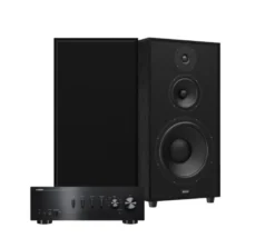 Yamaha A-S501 II med Indiana Line Utah 5, 2.0 stereopaket i svart