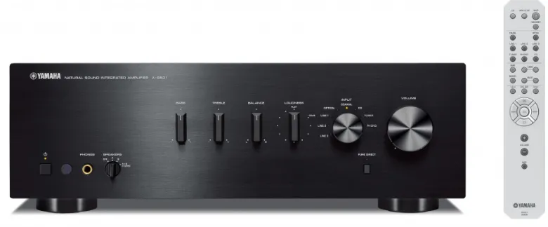 Yamaha A-S501 MK II & Klipsch R-600F 2.0 stereopaket, svart