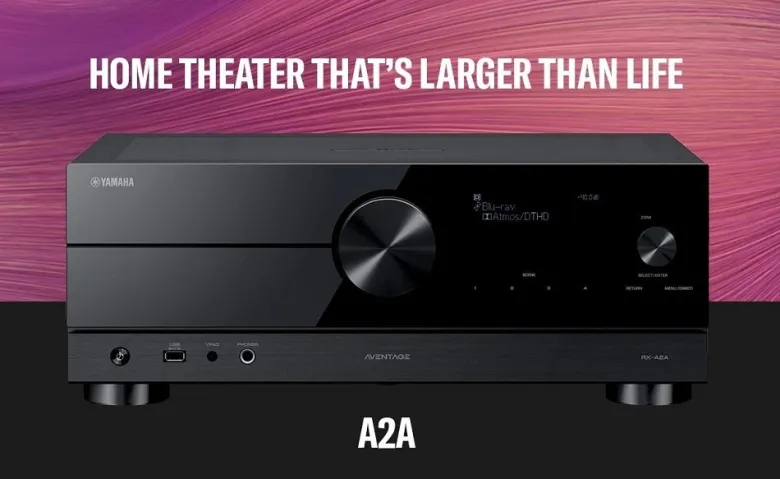 Yamaha NS-777 hemmabiopaket 5.1 med subwoofer och RX-A2A