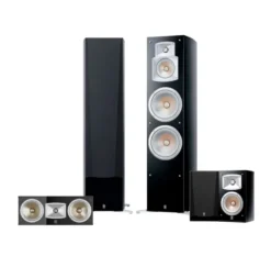 Yamaha NS-777 med center och surroundhögtalare, 5.0 högtalarpaket