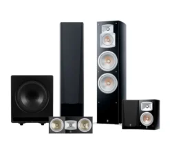 Yamaha NS-777 surroundsystem med subwoofer, 5.1 hemmabiopaket