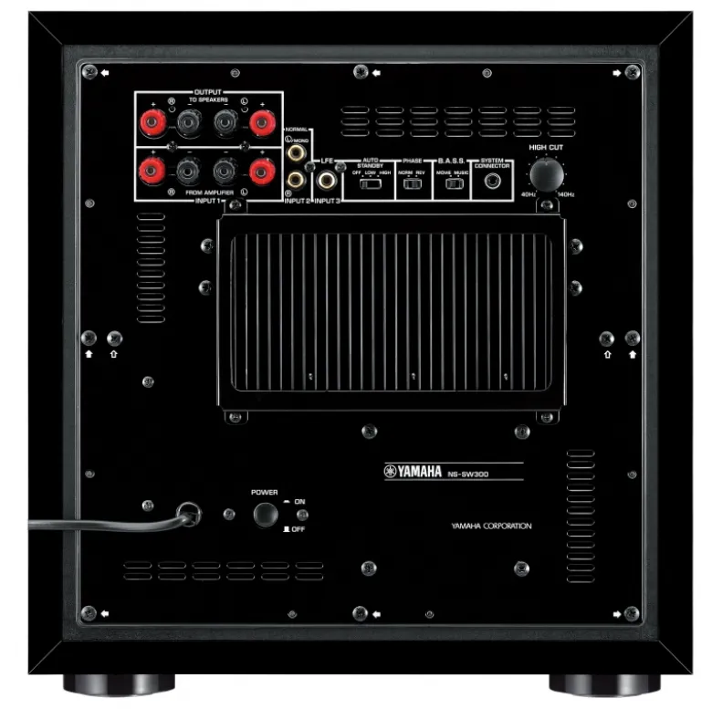 Yamaha NS-SW300, 10 tums aktiv subwoofer