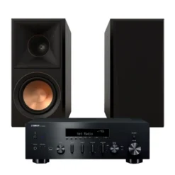 Yamaha R-N600A & Klipsch RP-500M II 2.0 stereopaket