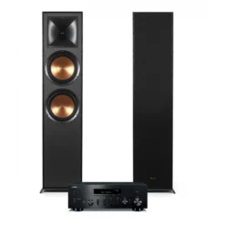 Yamaha R-N600A med Klipsch R-820F, 2.0 stereopaket