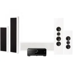 Yamaha RX-A2A & DLS Flatbox XXL 5.0 hemmabiopaket, vit