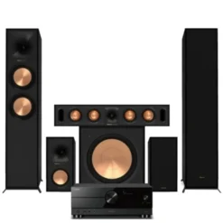 Yamaha RX-A2A med Klipsch Reference-högtalare, 5.1 hemmabiopaket