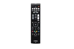 Yamaha RX-V6A & DLS Flatbox D-One 5.0 hemmabiopaket, pianosvart