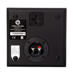 Yamaha RX-V4A & DLS Flatbox Mini On-Wall 5.0 hemmabiopaket, vit
