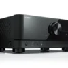 Yamaha RX-V4A & DLS Flatbox Slim Large On-Wall 5.0 hemmabiopaket, mattsvart