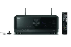 Yamaha RX-V4A & DLS Flatbox Slim XL 5.0 hemmabiopaket, vit