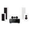 Yamaha RX-V6A & DLS Flatbox XL 5.0 hemmabiopaket, vit