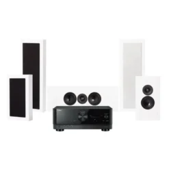 Yamaha RX-V6A & DLS Flatbox XL 5.0 hemmabiopaket, vit