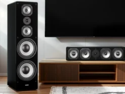 Yamaha RX-V6A & Dynavoice Challenger M-105 EX v.4 Facet 5.1 hemmabiopaket, svart