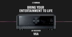 Yamaha RX-V6A hemmabioförstärkare, svart