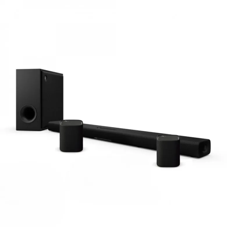 Yamaha True X Bar 50A Dolby Atmos soundbarpaket, svart