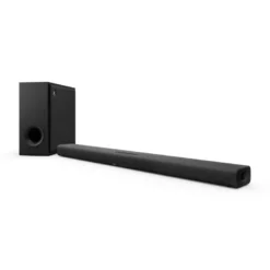 Yamaha True X Bar 50A soundbar med trådlös subwoofer & Dolby Atmos, grafitgrå