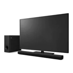 Yamaha True X Bar 50A soundbar med trådlös subwoofer & Dolby Atmos, svart